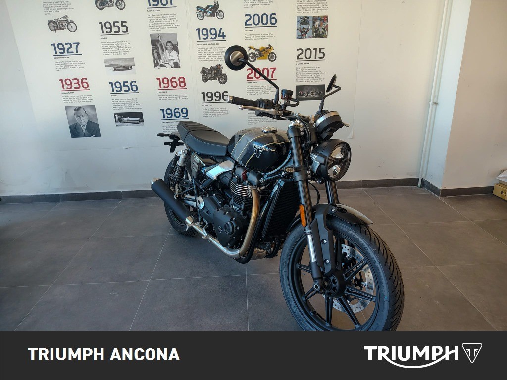 TRIUMPH Speed Twin 900 Phantom Black/Aurum Gold Abs